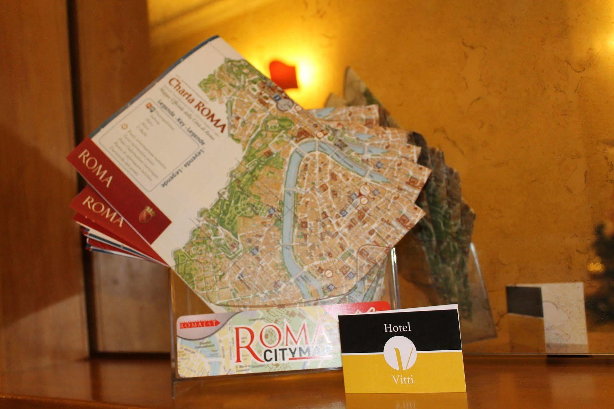 Hotel Vitti Rome Bagian luar foto
